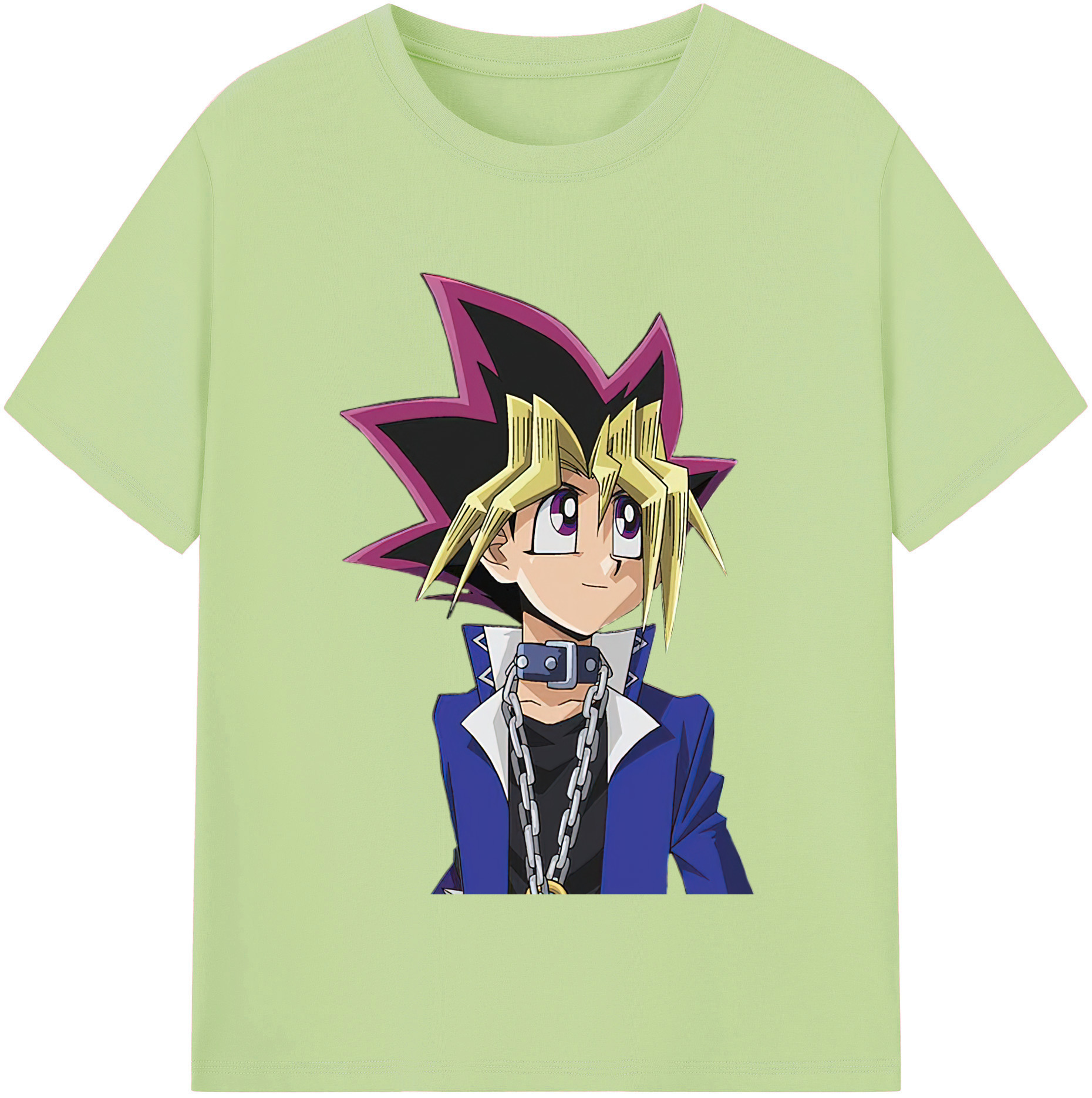 （画像用） 遊☆戯☆王 Yu-Gi-Oh! 綿100％半袖Tシャツ（フロントプリント）